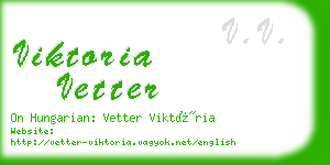 viktoria vetter business card